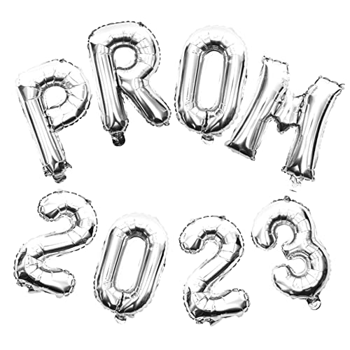 WEKADRIN 2 Sätze Prom Folienballons Abschlussfeier Folienballons für Party Hängende Ballon Dekoration für Schulabschluss und Feierlichkeiten von WEKADRIN