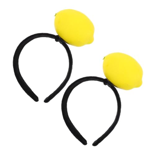 WEKADRIN 2 Stück Lustiges Zitronen Stirnband Plüsch Frucht Kopfschmuck Karneval Party Haarreifen Halloween Junggesellinnenabschied WEKADRIN 2 Stück Lustiges Zitronen Stirnband Plüsch Frucht Kopfschmuck Karneval Party Haarreifen Halloween Junggesellinnenabschied von WEKADRIN