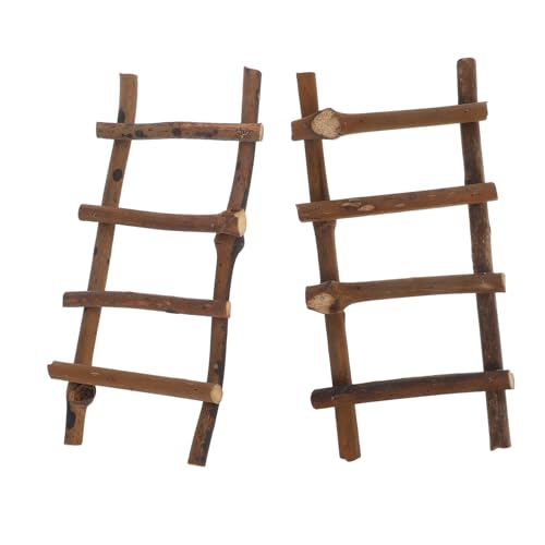 WEKADRIN 2 Stück Mikro-Landschaftsleiter Miniatur-Hausleiter Landschaftsleiterstütze Puppenhausleiter Mini-Leiterstütze Leiter für Puppenhaus Mini Möbel Miniatur-Rattan-Leiter- Kaffee WEKADRIN 2 Stück Mikro-Landschaftsleiter Miniatur-Hausleiter Landschaftsleiterstütze Puppenhausleiter Mini-Leiterstütze Leiter für Puppenhaus Mini Möbel Miniatur-Rattan-Leiter- Kaffee von WEKADRIN