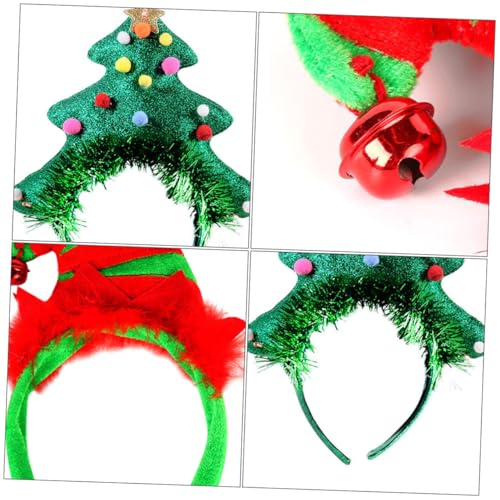 WEKADRIN 2 Stück Teiliges Clown Haarreif Bunte Weihnachts Haarschmuck Accessoires Langlebig und Modisch für Karneval Kostüm und Weihnachtsfeiern Sorgt für Spaß und Überraschung von WEKADRIN