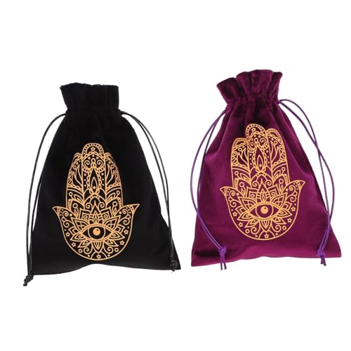 WEKADRIN 2st Tarot-tasche Beutel Mit Kordelzug Orakelkartendecks Tarot-karten Tasche Für Tarotkarten Tarotbehälter Mit Kordelzug Kleiner Würfelbeutel Tarotkarten-beutel Würfelfach Flanell WEKADRIN 2st Tarot-tasche Beutel Mit Kordelzug Orakelkartendecks Tarot-karten Tasche Für Tarotkarten Tarotbehälter Mit Kordelzug Kleiner Würfelbeutel Tarotkarten-beutel Würfelfach Flanell von WEKADRIN