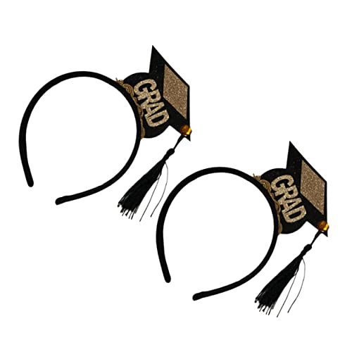 WEKADRIN 5 Stück Abschluss Hut Haarreifen Teiliges Stylische Haaraccessoires für Abschlussfeiern Einsetzbar Für Erwachsene Quasten Partys und Maskeraden WEKADRIN 5 Stück Abschluss Hut Haarreifen Teiliges Stylische Haaraccessoires für Abschlussfeiern Einsetzbar Für Erwachsene Quasten Partys und Maskeraden von WEKADRIN