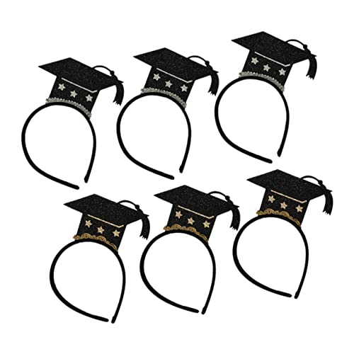 WEKADRIN 6 Stück Teiliges Mini Arzthut Haarband für Abschlussfeiern Glitzernde Doktorhüte und Silber für Haaraccessoires und Unvergessliche bei Graduierungen WEKADRIN 6 Stück Teiliges Mini Arzthut Haarband für Abschlussfeiern Glitzernde Doktorhüte und Silber für Haaraccessoires und Unvergessliche bei Graduierungen von WEKADRIN