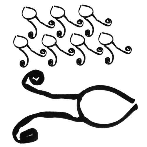 WEKADRIN 8 Stück Teiliges Halloween Haarreif mit Antennenform Schwarzes Schmetterling Stirnband Strapazierfähiger Haarschmuck für Damen und Originelles Party und Faschingszubehör WEKADRIN 8 Stück Teiliges Halloween Haarreif mit Antennenform Schwarzes Schmetterling Stirnband Strapazierfähiger Haarschmuck für Damen und Originelles Party und Faschingszubehör von WEKADRIN