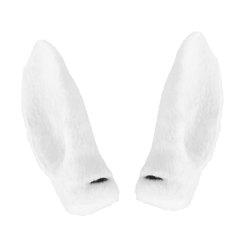 WEKADRIN DIY Hirschohren Haarreif Weiß Originelles Stirnband Kostümzubehör für Karneval Festival Einfach zu Tragen Feine Verarbeitung für Bastelprojekte und Auffällige Haar Accessoires WEKADRIN DIY Hirschohren Haarreif Weiß Originelles Stirnband Kostümzubehör für Karneval Festival Einfach zu Tragen Feine Verarbeitung für Bastelprojekte und Auffällige Haar Accessoires von WEKADRIN