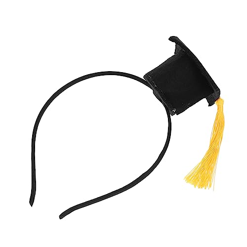 WEKADRIN Doktorhut Haarreif mit Quaste Abschluss Haaraccessoire für Graduierungsfeiern Leicht und Bequem Dekoration für Fotos für Absolventen WEKADRIN Doktorhut Haarreif mit Quaste Abschluss Haaraccessoire für Graduierungsfeiern Leicht und Bequem Dekoration für Fotos für Absolventen von WEKADRIN