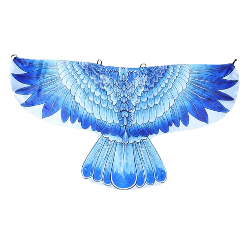 WEKADRIN Einstellbare Adlerflügel Umhang für Erwachsene Party Cosplay Kostüm mit Schultergurten Weicher Umhang für Halloween Tierkostüm Accessoire von WEKADRIN