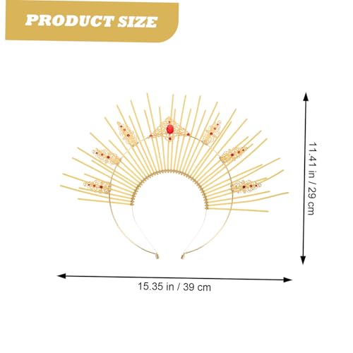 WEKADRIN Göttinnen haarreif Gelb Headdress Kostüm Haaraccessoire Damen Party Kopfschmuck DIY Langlebig Sicher Praktisch WEKADRIN Göttinnen haarreif Gelb Headdress Kostüm Haaraccessoire Damen Party Kopfschmuck DIY Langlebig Sicher Praktisch von WEKADRIN