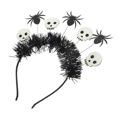 WEKADRIN Halloween Haarreif Schädelkopf Party Headwear Kostüm Requisit Langlebiger Formstabiler Kopfschmuck für Halloween Themen und Kostümpartys Sicher und Auffällig WEKADRIN Halloween Haarreif Schädelkopf Party Headwear Kostüm Requisit Langlebiger Formstabiler Kopfschmuck für Halloween Themen und Kostümpartys Sicher und Auffällig von WEKADRIN