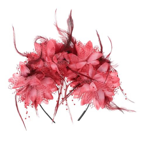 WEKADRIN Halloween Haarschmuck Stirnband mit Blumen und Schädel Leichtes Kopfschmuck für Frauen und Mädchen Geeignet für Halloween Cosplay Fotoshooting und Alltag Bequemer von WEKADRIN