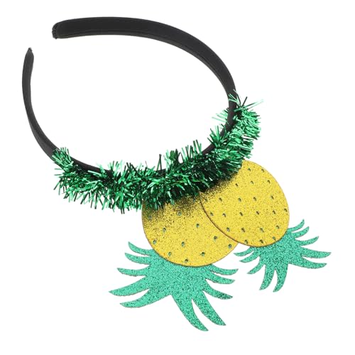 WEKADRIN Hawaii Ananas Stirnband Party Kopfschmuck Flexibel Leicht für Erwachsene und Cosplay Haarreif Fotorequisite Strapazierfähig Langlebig von WEKADRIN