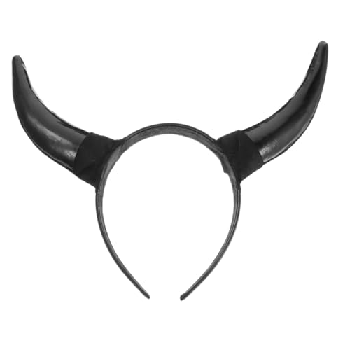 WEKADRIN Horn Haarreif Halloween Kopfschmuck Leicht Bequem für Erwachsene und Party Karneval Cosplay Zubehör von WEKADRIN