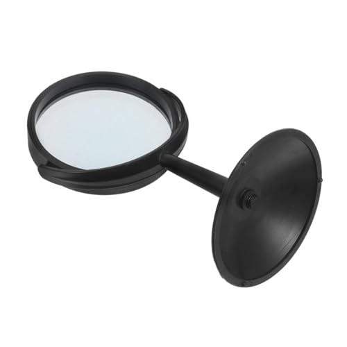 WEKADRIN Konkavspiegel mit Stabilem Ständer Brennweite Optischer Physikspiegel für Linsenexperiment Unterricht Optik Demonstration Glas kunststoffmaterial Robust von WEKADRIN