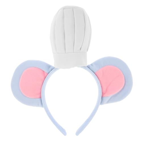 WEKADRIN Lustiges Mäuseohren Haarreif Chef Kostüm Zubehör Weiches Hellblaues Tier Stirnband für Damen Herren Realistische Ohren für Geburtstag Karneval Cosplay und Partyveranstaltungen WEKADRIN Lustiges Mäuseohren Haarreif Chef Kostüm Zubehör Weiches Hellblaues Tier Stirnband für Damen Herren Realistische Ohren für Geburtstag Karneval Cosplay und Partyveranstaltungen von WEKADRIN