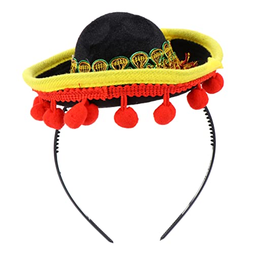 WEKADRIN Kleiner Mexiko Haarreif für Karneval Dekorativer Kopfschmuck für Partys Leichtes Stirnband mit Hispanischem Design für Kostümpartys und Feste WEKADRIN Kleiner Mexiko Haarreif für Karneval Dekorativer Kopfschmuck für Partys Leichtes Stirnband mit Hispanischem Design für Kostümpartys und Feste von WEKADRIN