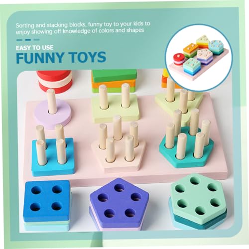 WEKADRIN Montessori Holzspielzeug Geometrisches Steckspiel für Kleinkinder Jahre Feinmotorische Lernspiele Formensortierendes Motorikspielzeug Pädagogisches Eltern Junge Mädchen WEKADRIN Montessori Holzspielzeug Geometrisches Steckspiel für Kleinkinder Jahre Feinmotorische Lernspiele Formensortierendes Motorikspielzeug Pädagogisches Eltern Junge Mädchen von WEKADRIN