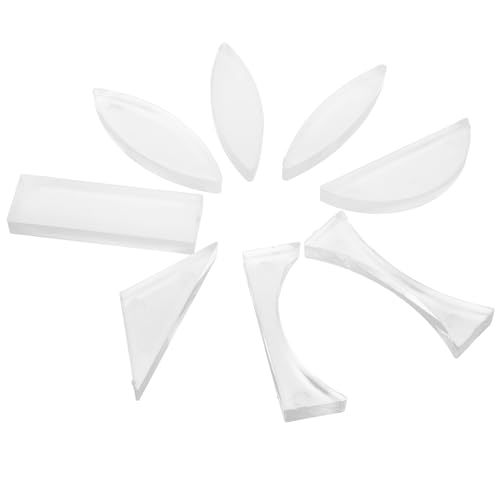 WEKADRIN Optisches Acrylkonvexlinse für Physikunterricht Geometrische Optik Demonstration Experimentierkasten für Schüler und Lehrer Robuste Wiederverwendbare Optikgeräte von WEKADRIN