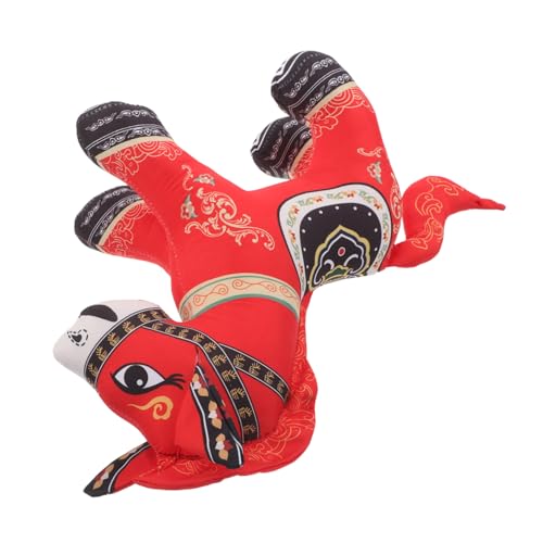 WEKADRIN Plüsch Pferd Kuscheltier Chinesisches Tierkreiszeichen Glücksbringer Weiches Stofftier Neujahr Geschenk Kuscheliges Maskottchen fürs Sofa und Sammeln von WEKADRIN