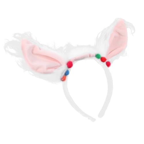 WEKADRIN Realistisches Alpaka-stirnband mit Detailgetreuen Tierohren Komfortabel und Langlebig Vielseitiges Cosplay Halloween-accessoire für Erwachsene für Kostüm Themenpartys von WEKADRIN