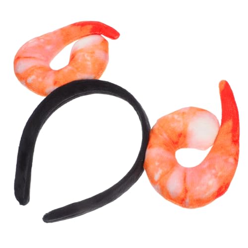 WEKADRIN Realistisches Shrimp Haarreifen Kostüm Haarband Lustiges Meeres Tier Accessoire für Party Cosplay Geburtstagsfeier Kreativer Food Stirnband WEKADRIN Realistisches Shrimp Haarreifen Kostüm Haarband Lustiges Meeres Tier Accessoire für Party Cosplay Geburtstagsfeier Kreativer Food Stirnband von WEKADRIN