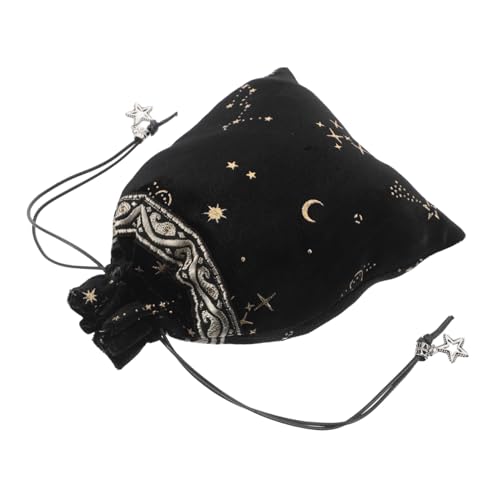 WEKADRIN Star Samtbeutel Kordelzugbeutel Für Hochzeiten Beutel Mit Kordelzug Süßigkeitentüten Zum Geburtstag Tarot-runentasche Kleine Zugbeutel Mini-taschen Mit Kordelzug Flanell Black WEKADRIN Star Samtbeutel Kordelzugbeutel Für Hochzeiten Beutel Mit Kordelzug Süßigkeitentüten Zum Geburtstag Tarot-runentasche Kleine Zugbeutel Mini-taschen Mit Kordelzug Flanell Black von WEKADRIN