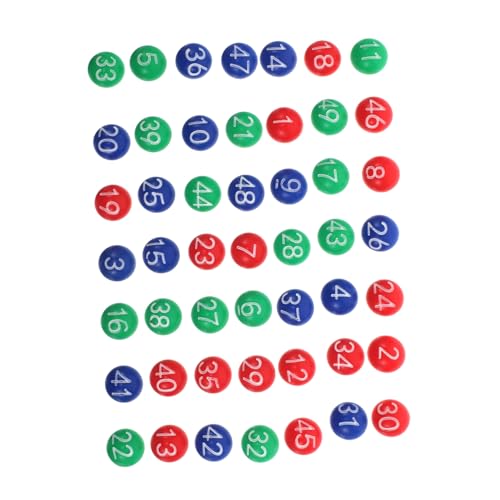 WEKAMOS 1 Ball der Lotteriemaschine Bingo Kugeln Bingo-Spielball Verlosung von Bällen Bunte Bingokugeln Preisbälle Karnevalsball Bingo-Ersatzkugeln Tombola-Kugelnummern Plastik WEKAMOS 1 Ball der Lotteriemaschine Bingo Kugeln Bingo-Spielball Verlosung von Bällen Bunte Bingokugeln Preisbälle Karnevalsball Bingo-Ersatzkugeln Tombola-Kugelnummern Plastik von WEKAMOS
