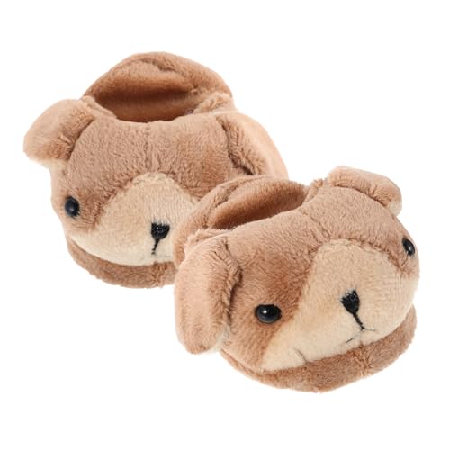 WEKAMOS 1 Paar Süße Plüschige Slipper für Puppen Tierisch Inspirierte Winter Puppen Schuhe Weiche und Hausschuhe Accessoires für Dress Up WEKAMOS 1 Paar Süße Plüschige Slipper für Puppen Tierisch Inspirierte Winter Puppen Schuhe Weiche und Hausschuhe Accessoires für Dress Up von WEKAMOS