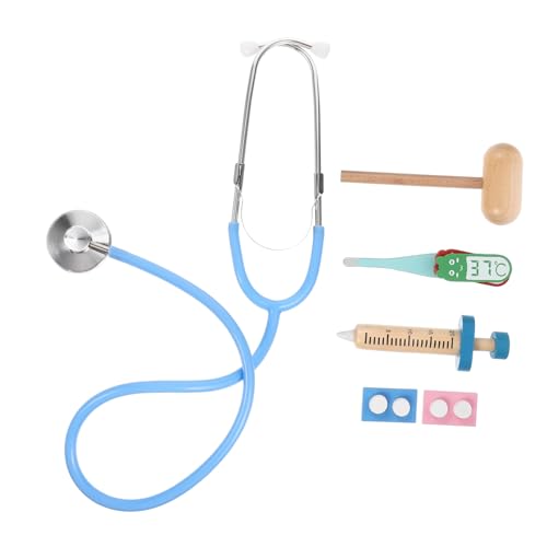 WEKAMOS 1 Satz Arztspielzeug Set für Rollenspiel Kit mit Medizinischem Zubehör für Kleinkinder Thermometer und Mehr für Kreative Rollenspiele und Lernspiele WEKAMOS 1 Satz Arztspielzeug Set für Rollenspiel Kit mit Medizinischem Zubehör für Kleinkinder Thermometer und Mehr für Kreative Rollenspiele und Lernspiele von WEKAMOS
