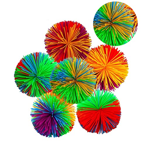 WEKAMOS 1 Satz Bunte Silikon Stressbälle Set mit Fluffy Wuschelball für Erwachsene zum Stressabbau für Sensorische Spiele Leicht und Tragbar Farbenfroh und WEKAMOS 1 Satz Bunte Silikon Stressbälle Set mit Fluffy Wuschelball für Erwachsene zum Stressabbau für Sensorische Spiele Leicht und Tragbar Farbenfroh und von WEKAMOS