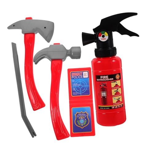 WEKAMOS 1 Satz Kinderspielzeug Kleinkind Hinterhof Feuerwehrmann Für -feuerwehr-werkzeuge Simulationsspielzeug -feuerlöscher Für Kinderbedarf Abs Rot WEKAMOS 1 Satz Kinderspielzeug Kleinkind Hinterhof Feuerwehrmann Für -feuerwehr-werkzeuge Simulationsspielzeug -feuerlöscher Für Kinderbedarf Abs Rot von WEKAMOS