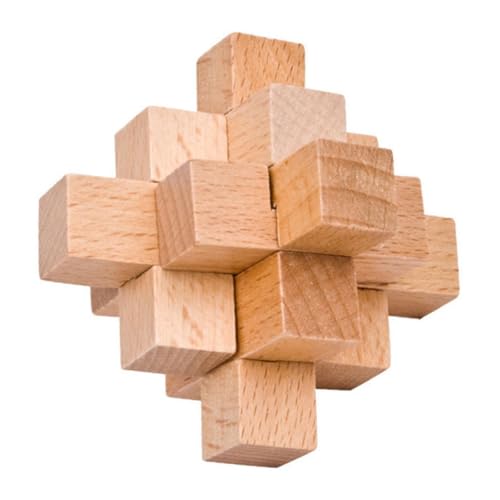 WEKAMOS 1 Satz Kreatives Holzspielzeug Set Teiliges Ming Luban Lock Puzzle für Erwachsene Geeignet für DIY Partys Feinmotorik und Intelligenz Stressabbauend und Lehrreich WEKAMOS 1 Satz Kreatives Holzspielzeug Set Teiliges Ming Luban Lock Puzzle für Erwachsene Geeignet für DIY Partys Feinmotorik und Intelligenz Stressabbauend und Lehrreich von WEKAMOS