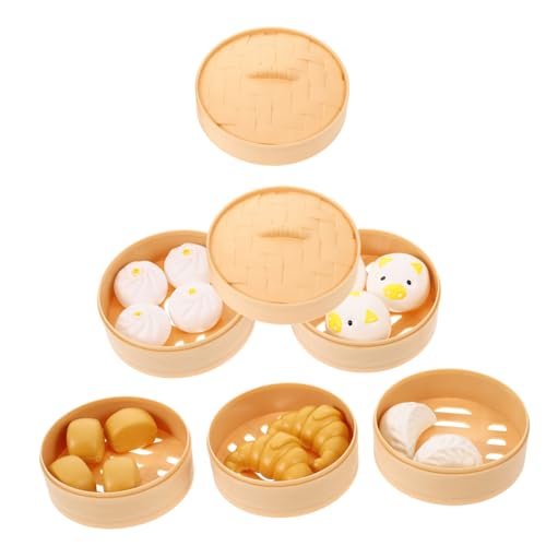 WEKAMOS 1 Satz Küchenspielzeug für kinderküche Rollenspiel Chinesisches vor, Spiel zu Mini-Essen vorgibt realistisches Essen Plastik WEKAMOS 1 Satz Küchenspielzeug für kinderküche Rollenspiel Chinesisches vor, Spiel zu Mini-Essen vorgibt realistisches Essen Plastik von WEKAMOS