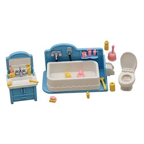 WEKAMOS 1 Satz Mini-Badezimmerset Mini-Haustoilette Miniaturmöbel Mini Möbel Mini -Hausmöbel Mini-Badezimmer- und Toilettenspielzeug Puppenhaus-Miniaturbadewanne Mini-Badmöbel Plastik WEKAMOS 1 Satz Mini-Badezimmerset Mini-Haustoilette Miniaturmöbel Mini Möbel Mini -Hausmöbel Mini-Badezimmer- und Toilettenspielzeug Puppenhaus-Miniaturbadewanne Mini-Badmöbel Plastik von WEKAMOS