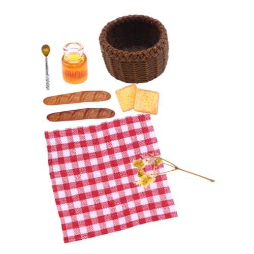 WEKAMOS 1 Satz Mini-Frühstücksset puppenhaus deko Weihnachten Miniatur-Zubehör Miniaturbrot Puppenhaus DIY Dekoration Puppenhaus Simulation Lebensmittelmodell Mini-Brotkorb Stoff WEKAMOS 1 Satz Mini-Frühstücksset puppenhaus deko Weihnachten Miniatur-Zubehör Miniaturbrot Puppenhaus DIY Dekoration Puppenhaus Simulation Lebensmittelmodell Mini-Brotkorb Stoff von WEKAMOS