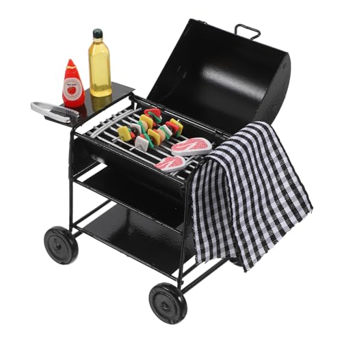 WEKAMOS 1 Satz Mini-Grill Mini-Hausgrill Puppenhaus-Grill Puppenhaus-Dekore Puppenhauszubehör Picknick Legierung Black WEKAMOS 1 Satz Mini-Grill Mini-Hausgrill Puppenhaus-Grill Puppenhaus-Dekore Puppenhauszubehör Picknick Legierung Black von WEKAMOS