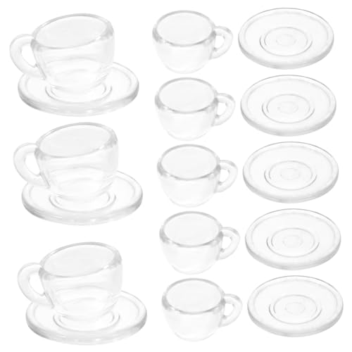 WEKAMOS 1 Satz Mini-Hausspielzeug für Mini-Untertasse Miniatur-Puppenhauszubehör Mini-Tassen Mini-Teetasse Puppenhaus-Teezubehör Desktop-Mini-Ornament Plastik WEKAMOS 1 Satz Mini-Hausspielzeug für Mini-Untertasse Miniatur-Puppenhauszubehör Mini-Tassen Mini-Teetasse Puppenhaus-Teezubehör Desktop-Mini-Ornament Plastik von WEKAMOS