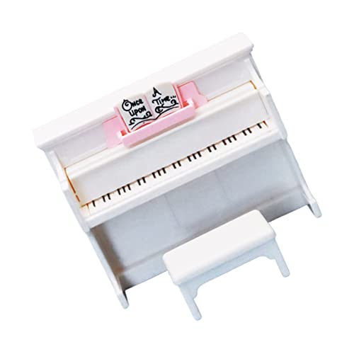 WEKAMOS 1 Satz Mini Klavier und Hocker für Puppenhaus DIY Dekoration Kompakte Modelle für Kreatives und Modellbau Zubehör für Miniaturhäuser und Bastelprojekte WEKAMOS 1 Satz Mini Klavier und Hocker für Puppenhaus DIY Dekoration Kompakte Modelle für Kreatives und Modellbau Zubehör für Miniaturhäuser und Bastelprojekte von WEKAMOS