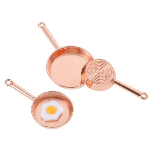 WEKAMOS 1 Satz Mini -Pan - Miniatur-Pfanne kleines Omelett erste kleines Bratpfannenspielzeug Braten Puppe Spielzeugsimulation Pfannen entzückende Minipfanne Eisen WEKAMOS 1 Satz Mini -Pan - Miniatur-Pfanne kleines Omelett erste kleines Bratpfannenspielzeug Braten Puppe Spielzeugsimulation Pfannen entzückende Minipfanne Eisen von WEKAMOS