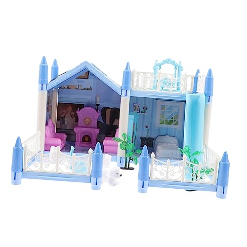 WEKAMOS 1 Satz Miniaturhaus Set DIY Puzzle Villa Modell für Kreatives Kreativität und Problemlösungsfähigkeiten für Zimmer mit Terrasse Zusammenbaubar WEKAMOS 1 Satz Miniaturhaus Set DIY Puzzle Villa Modell für Kreatives Kreativität und Problemlösungsfähigkeiten für Zimmer mit Terrasse Zusammenbaubar von WEKAMOS
