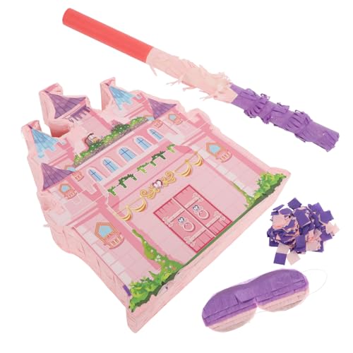 WEKAMOS 1 Satz Prinzessin-schloss-pinata Hängendes Pinata- Partydekorationen Für Prinzessinnen Prinzessin Piñata Kinderparty Pinata Süßigkeitenbehälter Piñata Papier WEKAMOS 1 Satz Prinzessin-schloss-pinata Hängendes Pinata- Partydekorationen Für Prinzessinnen Prinzessin Piñata Kinderparty Pinata Süßigkeitenbehälter Piñata Papier von WEKAMOS
