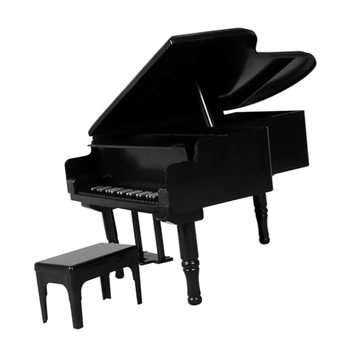 WEKAMOS 1 Satz Puppenhaus Miniaturen Klavier Puppenstubenmöbel Puppenhausmöbel und Zubehör puppenhaus Klavier Schwarz Klavier Mini-Hausklavier Zubehör für Puppenhäuser Black WEKAMOS 1 Satz Puppenhaus Miniaturen Klavier Puppenstubenmöbel Puppenhausmöbel und Zubehör puppenhaus Klavier Schwarz Klavier Mini-Hausklavier Zubehör für Puppenhäuser Black von WEKAMOS