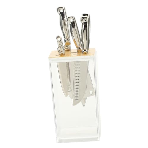WEKAMOS 1 Satz Puppenhaus Transparentes Messer Mini -Requisiten Mini- -küchenutensilien Zubehör Für Puppenhäuser Mini-Essen Puppenhausutensilien Miniatur-Dinge Legierung WEKAMOS 1 Satz Puppenhaus Transparentes Messer Mini -Requisiten Mini- -küchenutensilien Zubehör Für Puppenhäuser Mini-Essen Puppenhausutensilien Miniatur-Dinge Legierung von WEKAMOS