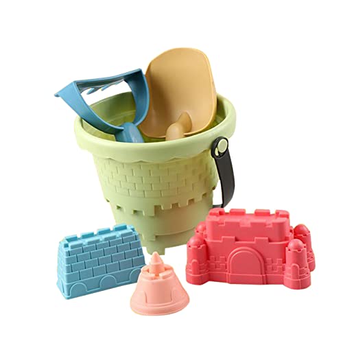 WEKAMOS 1 Satz Sandspielzeug für Strandspielzeug Set mit Eimer Schaufel und Förmchen für Sandkasten und Strandaktivitäten Leicht und Tragbar Fördert Kreativität und Zufällige Farbe WEKAMOS 1 Satz Sandspielzeug für Strandspielzeug Set mit Eimer Schaufel und Förmchen für Sandkasten und Strandaktivitäten Leicht und Tragbar Fördert Kreativität und Zufällige Farbe von WEKAMOS