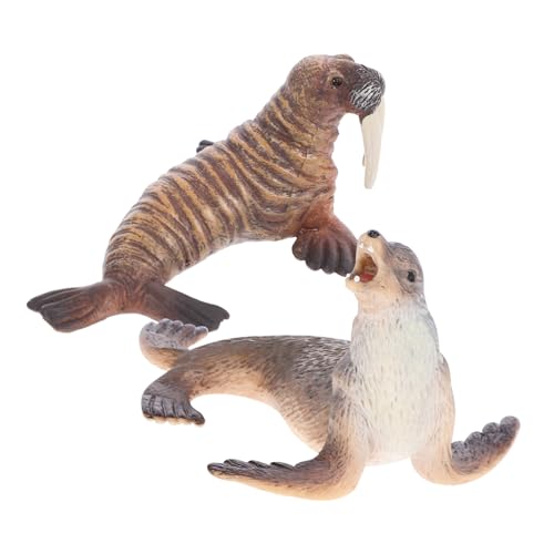 WEKAMOS 1 Satz Simulation Meerestiere Figurenset aus Lehrmodell für Meereslebewesen Realistische Deko für Aquarien Badewannen und Schwimmbäder Teiliges Seelöwe Walross WEKAMOS 1 Satz Simulation Meerestiere Figurenset aus Lehrmodell für Meereslebewesen Realistische Deko für Aquarien Badewannen und Schwimmbäder Teiliges Seelöwe Walross von WEKAMOS