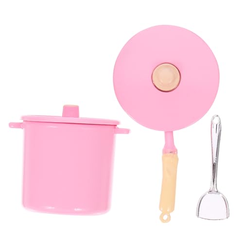 WEKAMOS 1 Satz Simulationsmodell für Lebensmittel und puppenhauszubehör Dollhouse Accessories Miniatur- Mini-Kochgeschirr 1/12 dekoratives Mini-Kochgeschirr Eintopfmodell von WEKAMOS