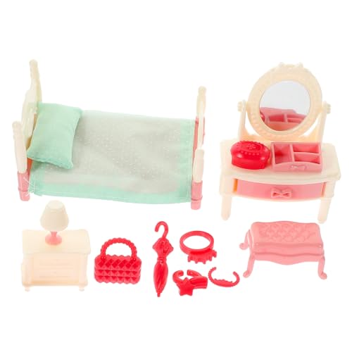WEKAMOS 1 Satz Simuliertes Schlafzimmerzubehör Bausatz Miniatur Babypuppenmöbel Puppen für Puppenhaus Dollhouse Schlafzimmermöbel Mini -Hausmöbel Möbelmodell Mini Möbel Plastik WEKAMOS 1 Satz Simuliertes Schlafzimmerzubehör Bausatz Miniatur Babypuppenmöbel Puppen für Puppenhaus Dollhouse Schlafzimmermöbel Mini -Hausmöbel Möbelmodell Mini Möbel Plastik von WEKAMOS