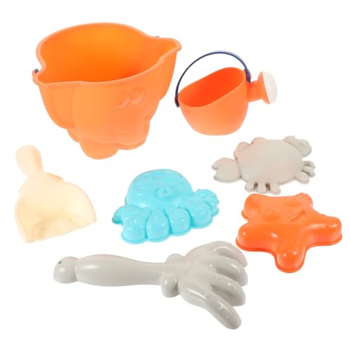 WEKAMOS 1 Satz Strandspielzeug Set für Junge Mädchen Teiliges Sandspielzeug mit Schaufel Eimer und Förmchen Geeignet für Strand Garten und Pool Fördert Kreatives und Zufällige Farbe WEKAMOS 1 Satz Strandspielzeug Set für Junge Mädchen Teiliges Sandspielzeug mit Schaufel Eimer und Förmchen Geeignet für Strand Garten und Pool Fördert Kreatives und Zufällige Farbe von WEKAMOS