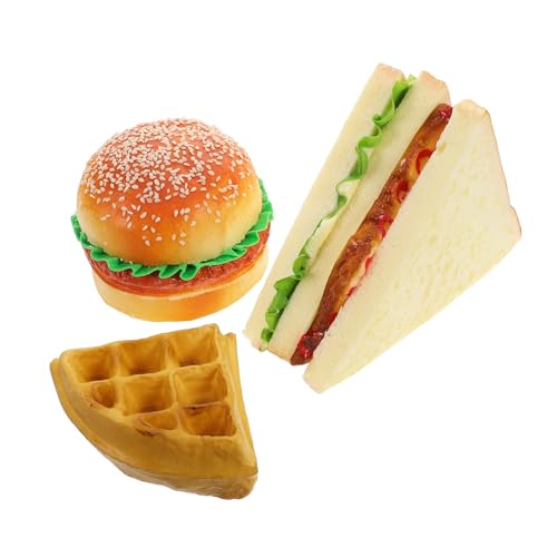 WEKAMOS Haus-Ornament Set Mit Simulierten Hamburgern Kinderspielzeug Künstliche Lebensmittelanzeige Realistische Requisiten Food Modell Für Dekoration Und Lernen WEKAMOS Haus-Ornament Set Mit Simulierten Hamburgern Kinderspielzeug Künstliche Lebensmittelanzeige Realistische Requisiten Food Modell Für Dekoration Und Lernen von WEKAMOS