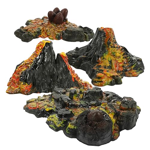 WEKAMOS 1 Satz Vulkanmodell Set Simulation Statue für Sandtisch Tischdeko und Aquarien Deko für Kreative Projekte Modell WEKAMOS 1 Satz Vulkanmodell Set Simulation Statue für Sandtisch Tischdeko und Aquarien Deko für Kreative Projekte Modell von WEKAMOS