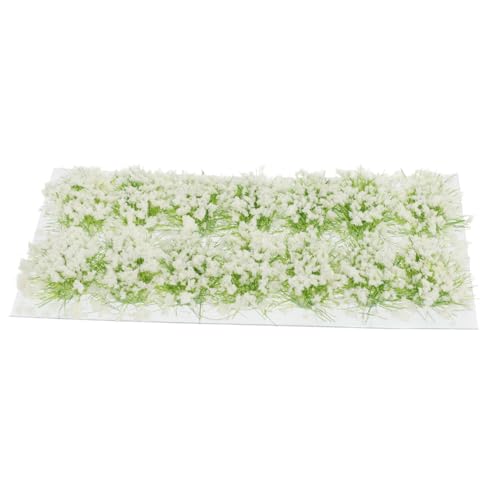 WEKAMOS 1 Schachtel Modellbau Grasbüschel Weiß für Outdoor Sandtisch Landschaft DIY Miniatur Pflanzen Dekoration für Statische Szenen und Miniaturhäuser WEKAMOS 1 Schachtel Modellbau Grasbüschel Weiß für Outdoor Sandtisch Landschaft DIY Miniatur Pflanzen Dekoration für Statische Szenen und Miniaturhäuser von WEKAMOS